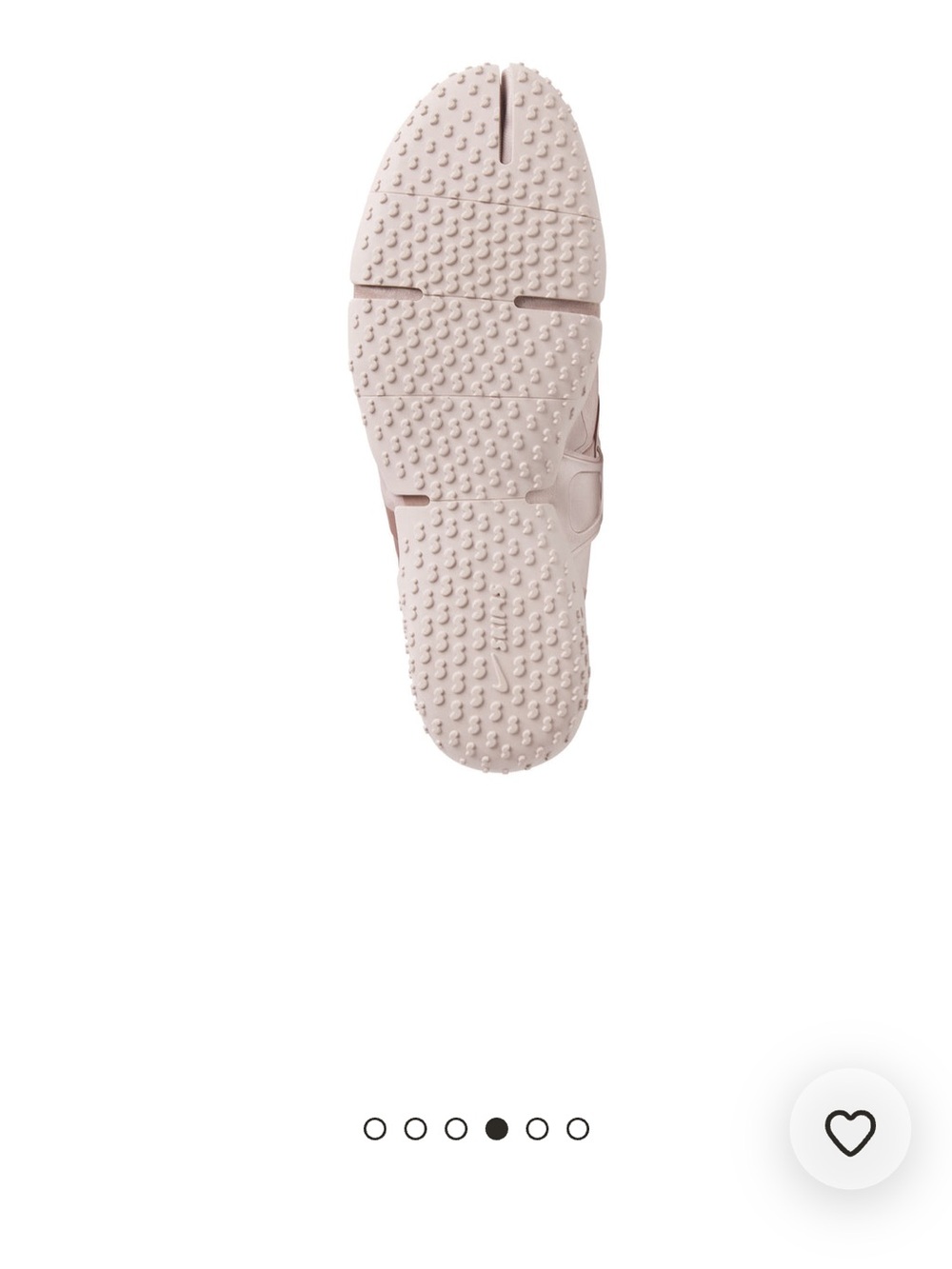 Nike Pink Metallic Tabi Flats - Picture 3 of 9